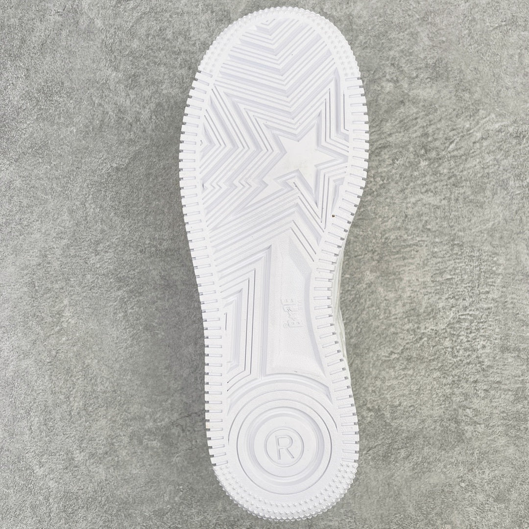 Bape STA Low White