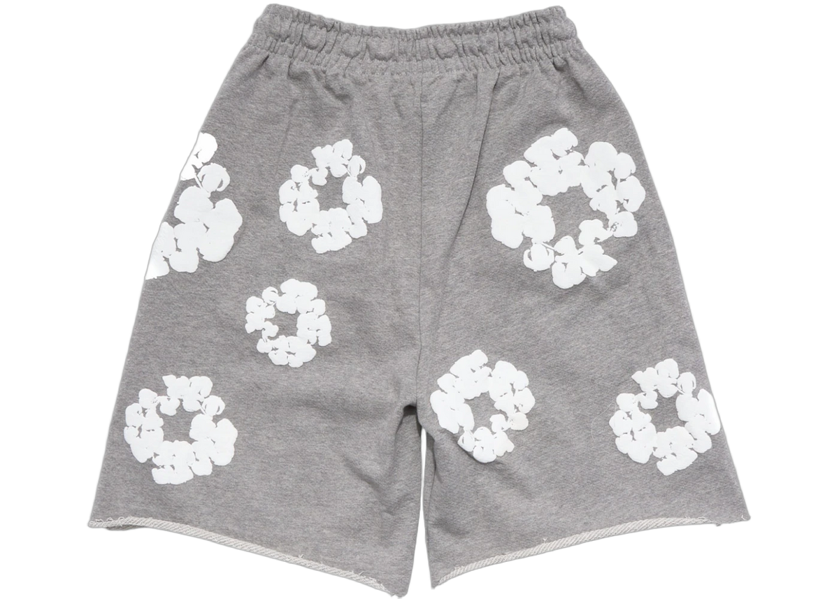 Denim Tears The Cotton Wreath Shorts Grey