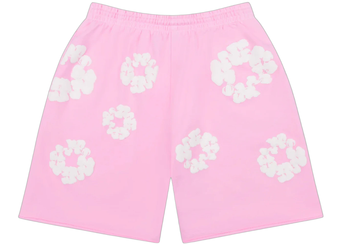 Denim Tears The Cotton Wreath Shorts Powder Pink