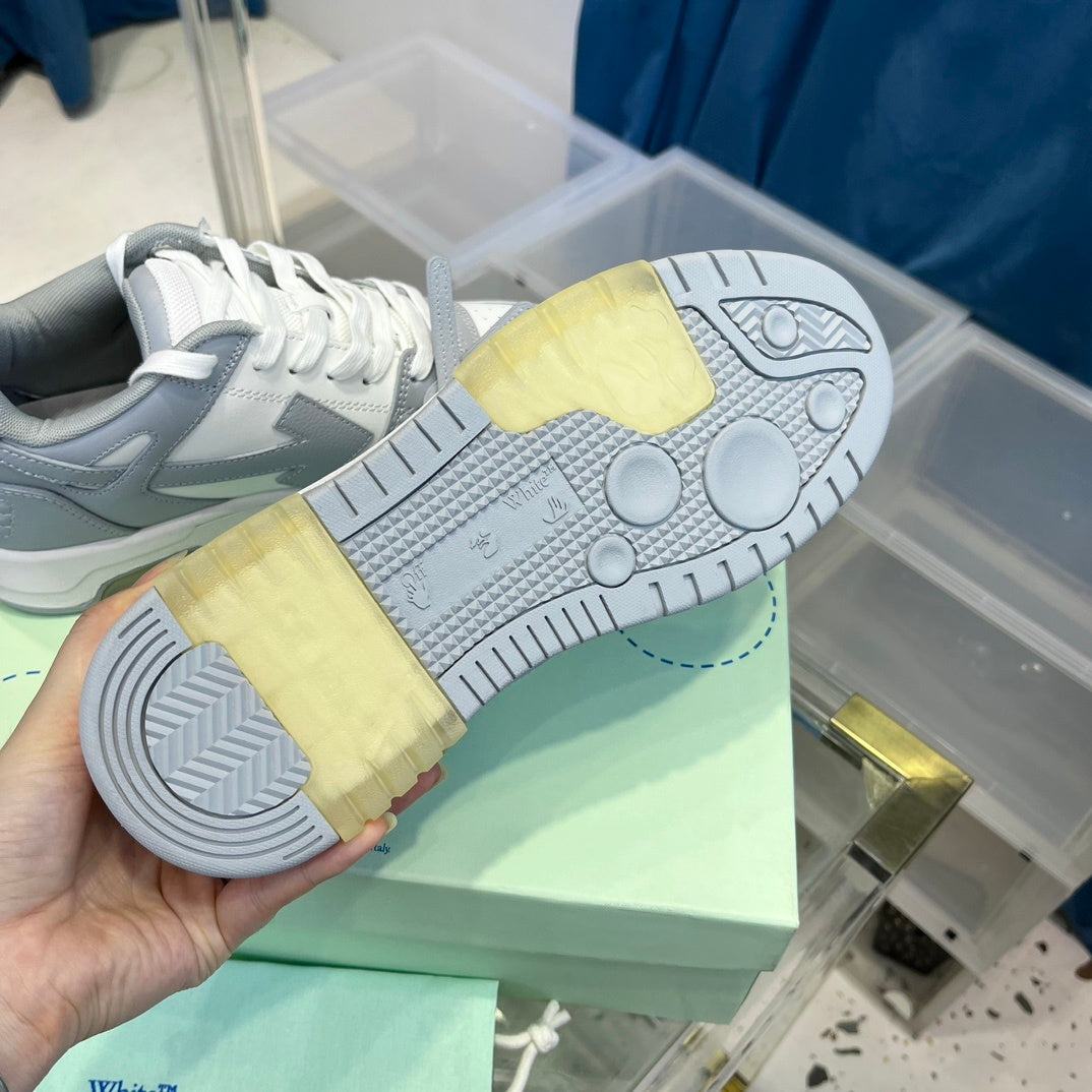 Out Of Office Grey White Sole