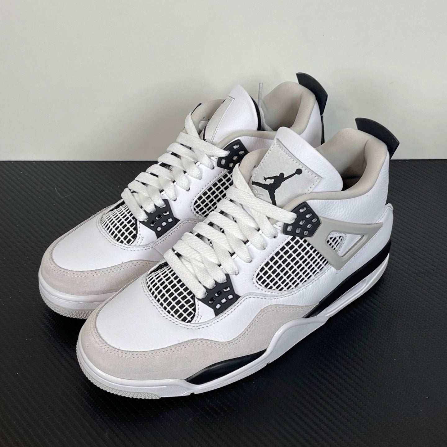 AJ4 Military Black