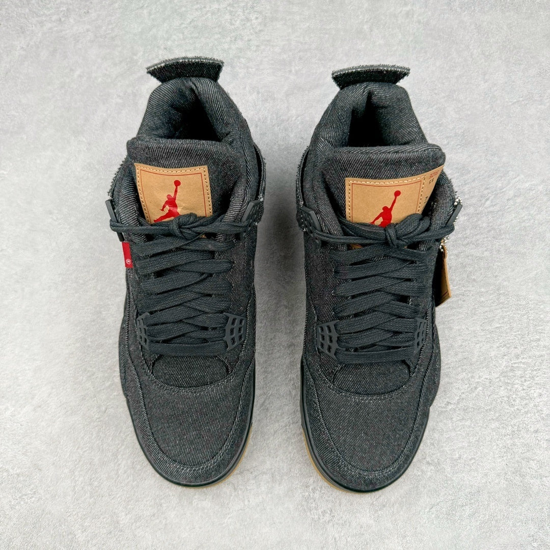 AJ4 Black Levis