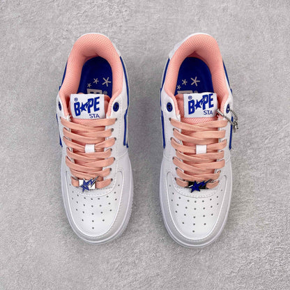Bape STA Low BAPY White Pink
