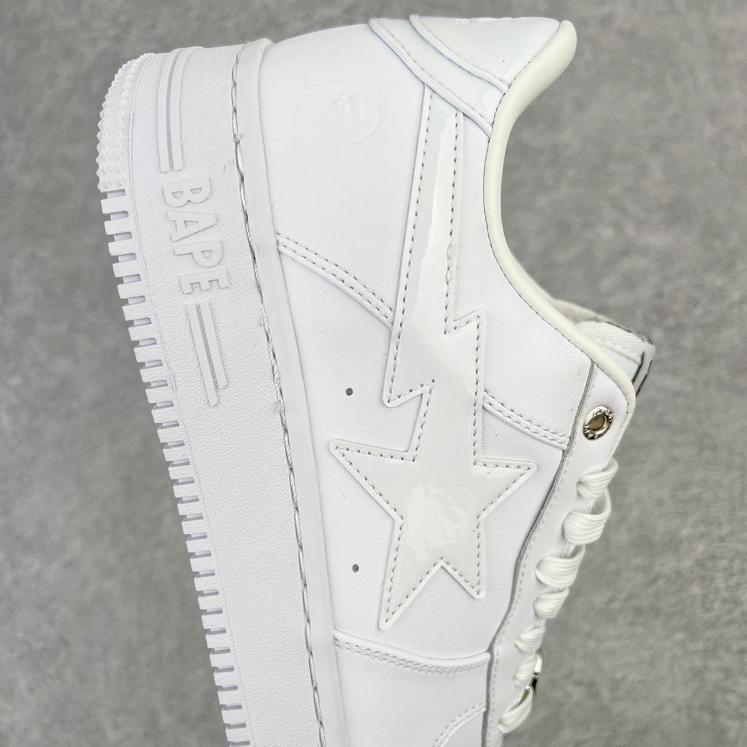Bape STA Low White