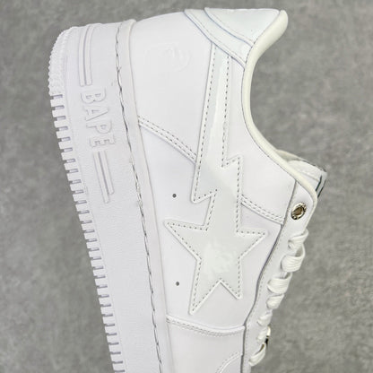 Bape STA Low White