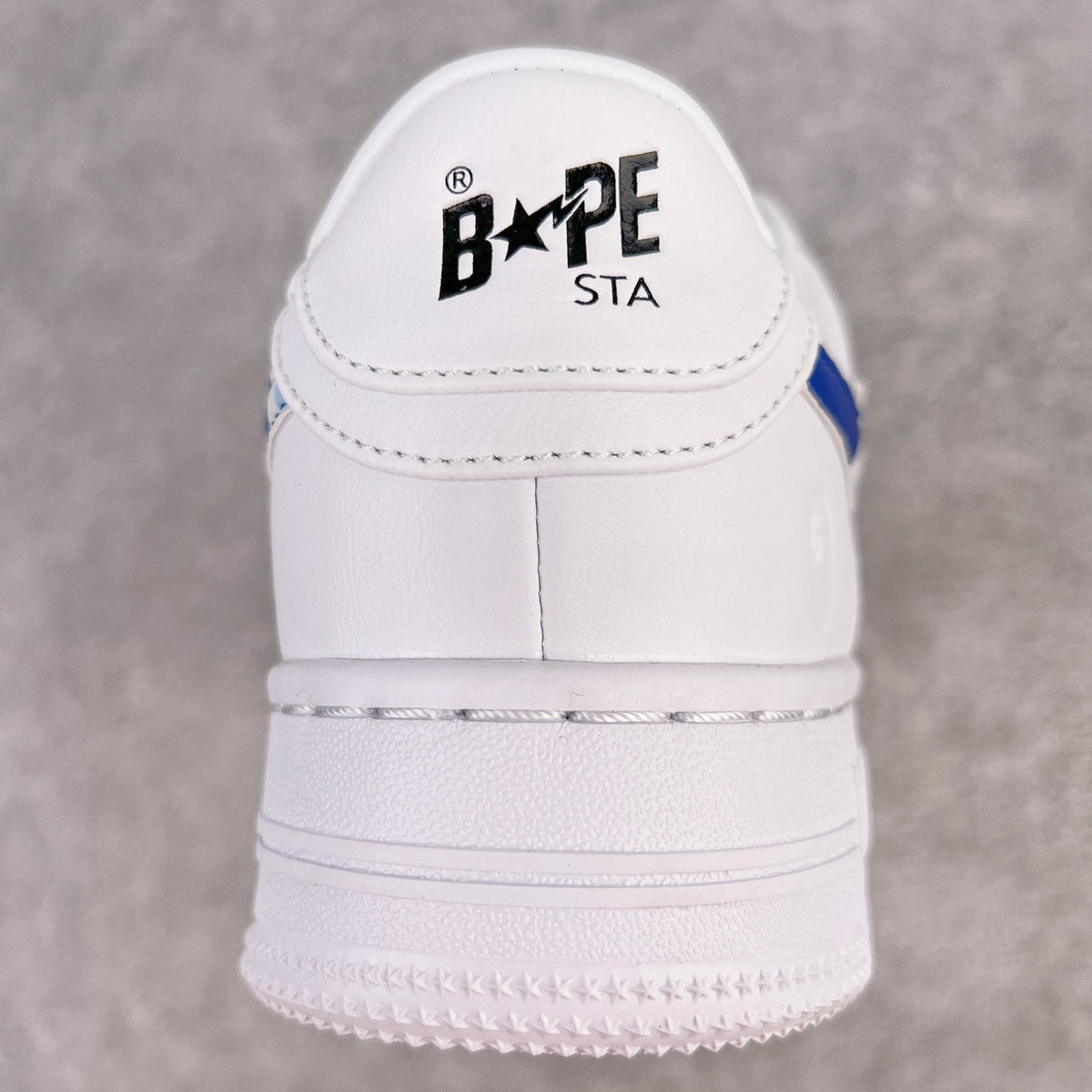 Bape STA Low White ABC Camo Blue