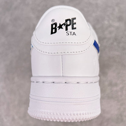 Bape STA Low White ABC Camo Blue
