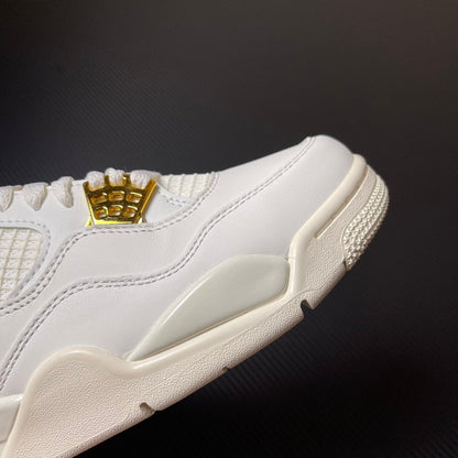 AJ4  Retro Metallic Gold