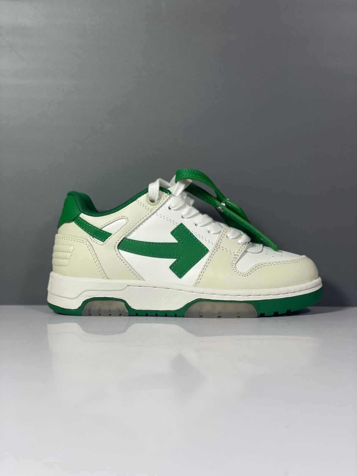 Out Of Office Green White Cream