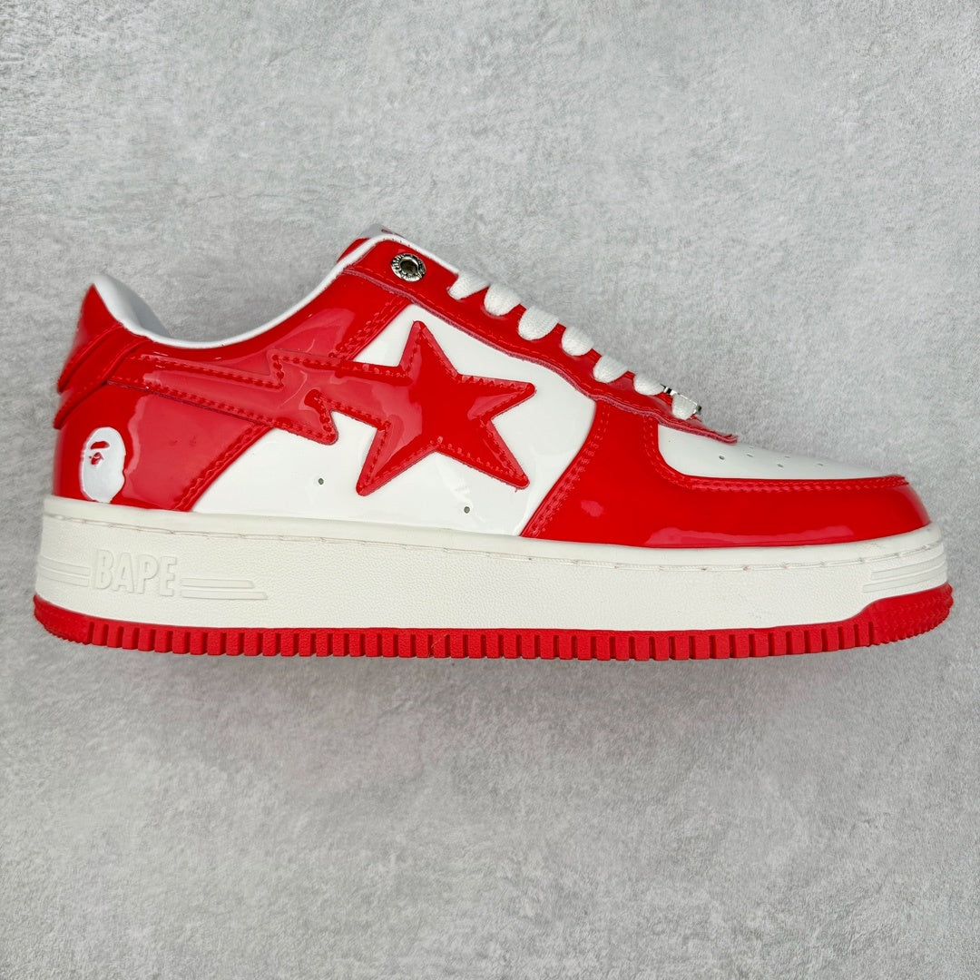 Bape STA Low White/Red