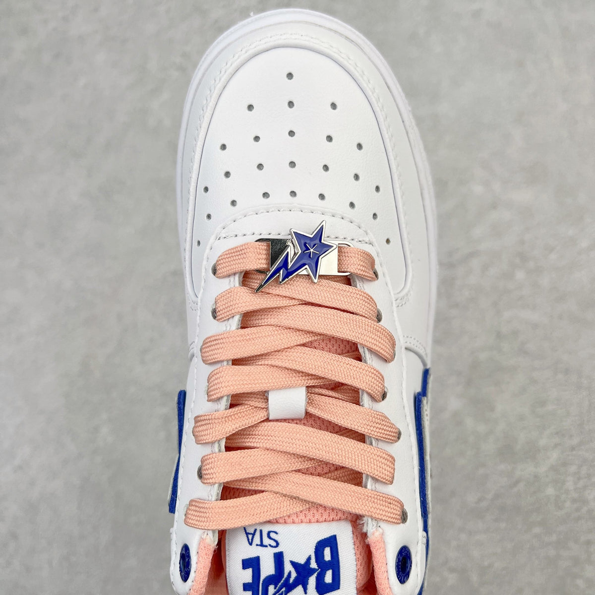 Bape STA Low BAPY White Pink