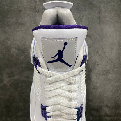 AJ4 Metallic Purple