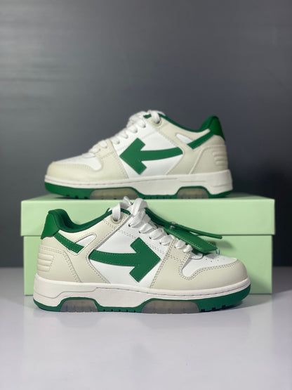 Out Of Office Green White Cream
