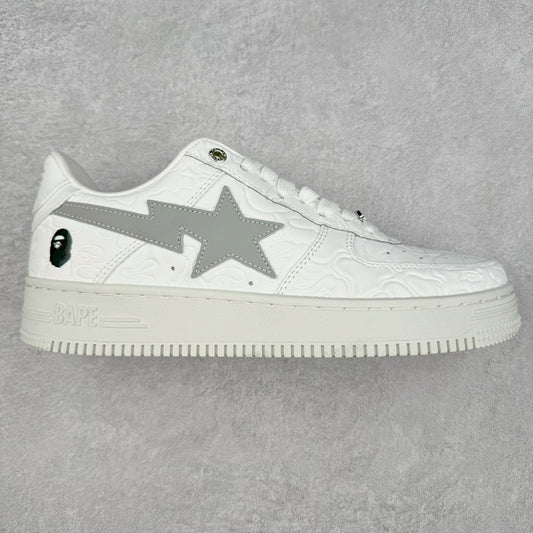 Bape STA Low White Grey