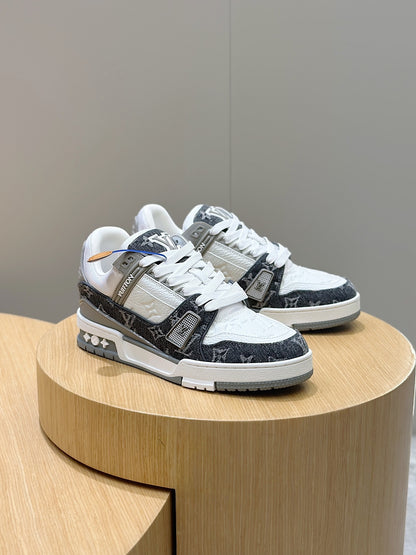 Trainer Gray and White