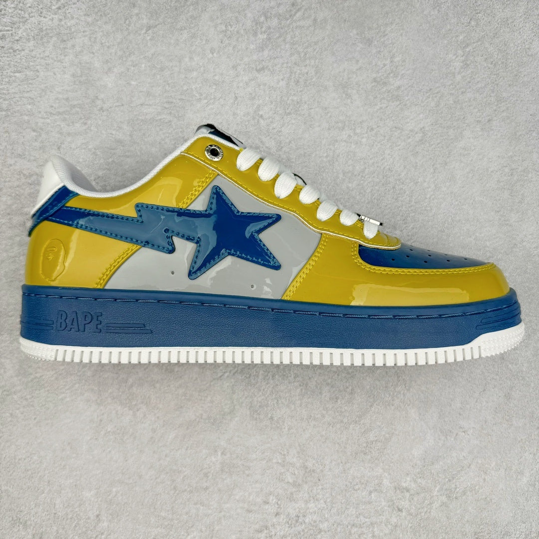 Bape STA Low Yellow/Blue/White