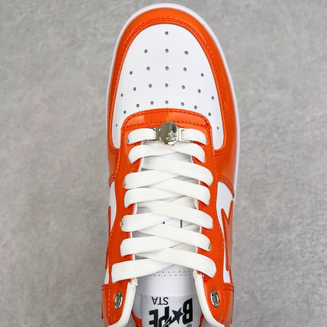 Bape STA Low Orange