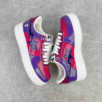 Bape STA Low Camo Combo - Purple
