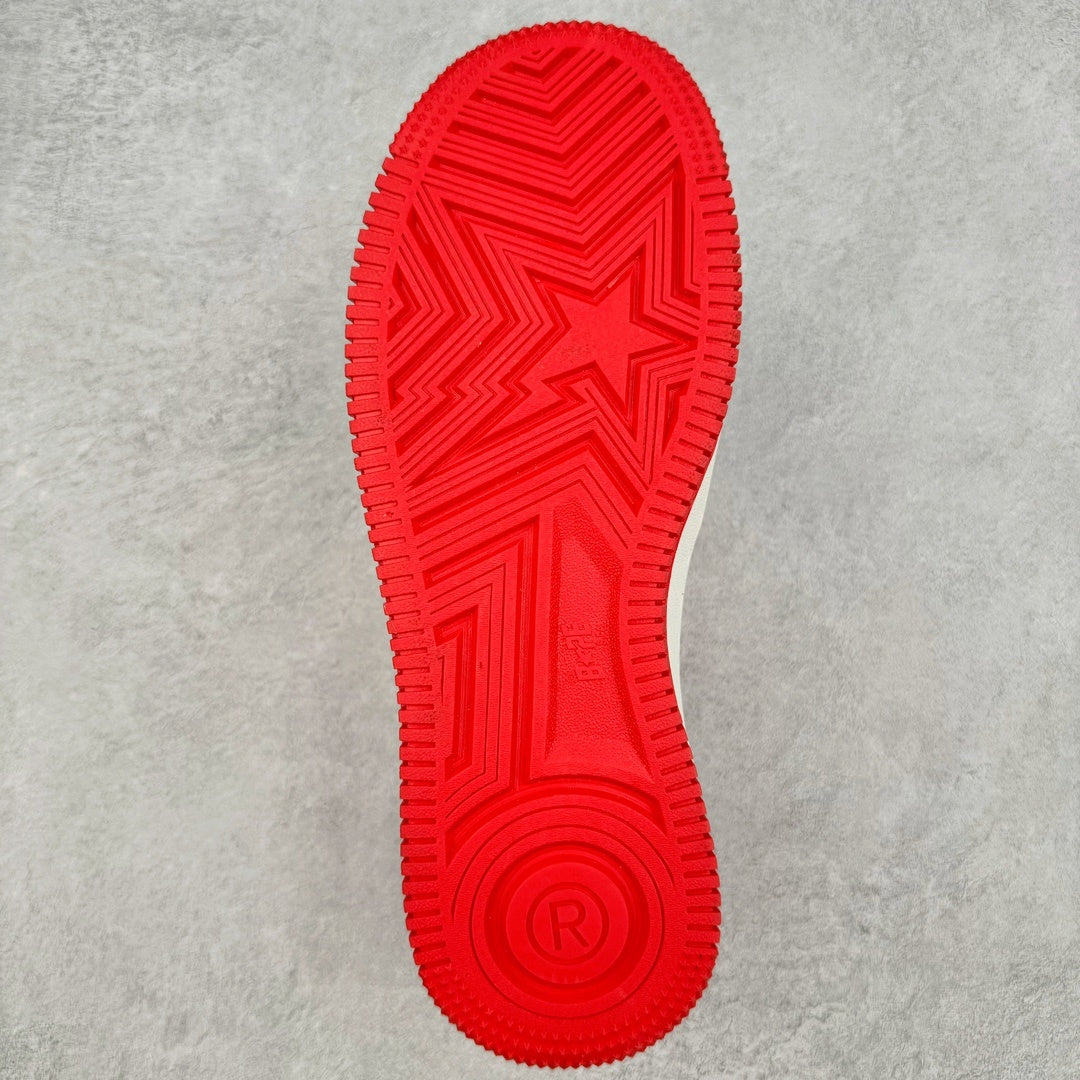 Bape STA Low White/Red