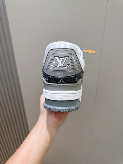 Trainer Gray and White