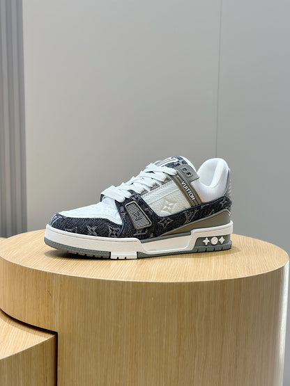 Trainer Gray and White