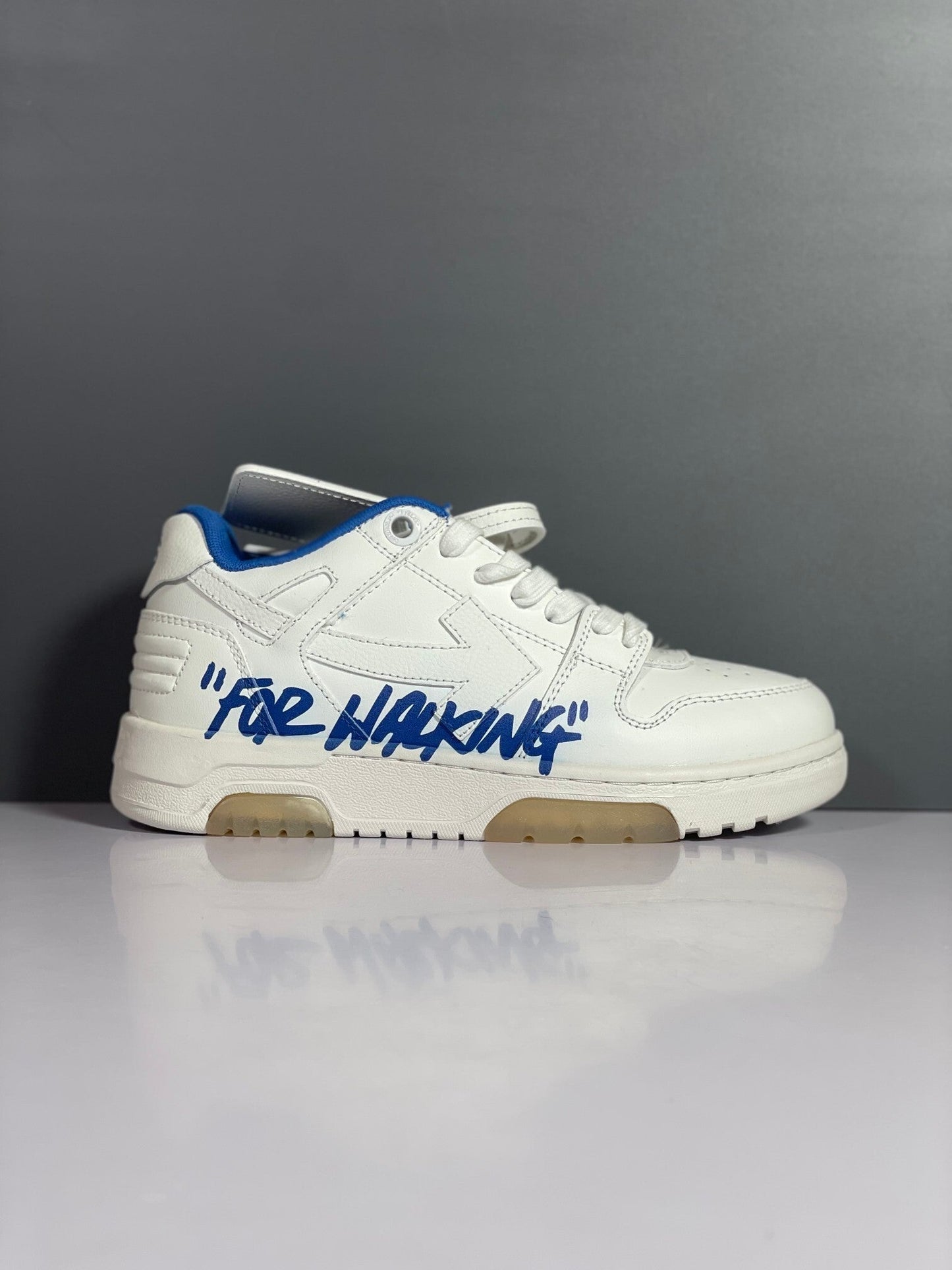 For Walking White Blue