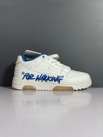 For Walking White Blue