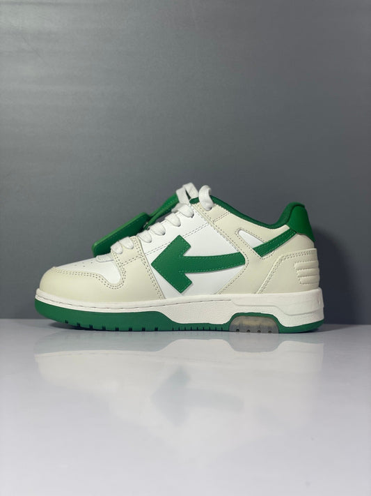 Out Of Office Green White Cream