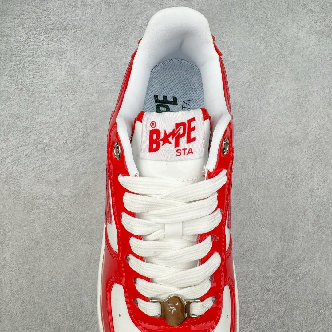 Bape STA Low White/Red