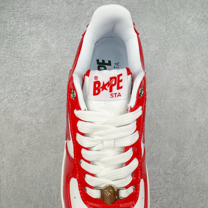 Bape STA Low White/Red