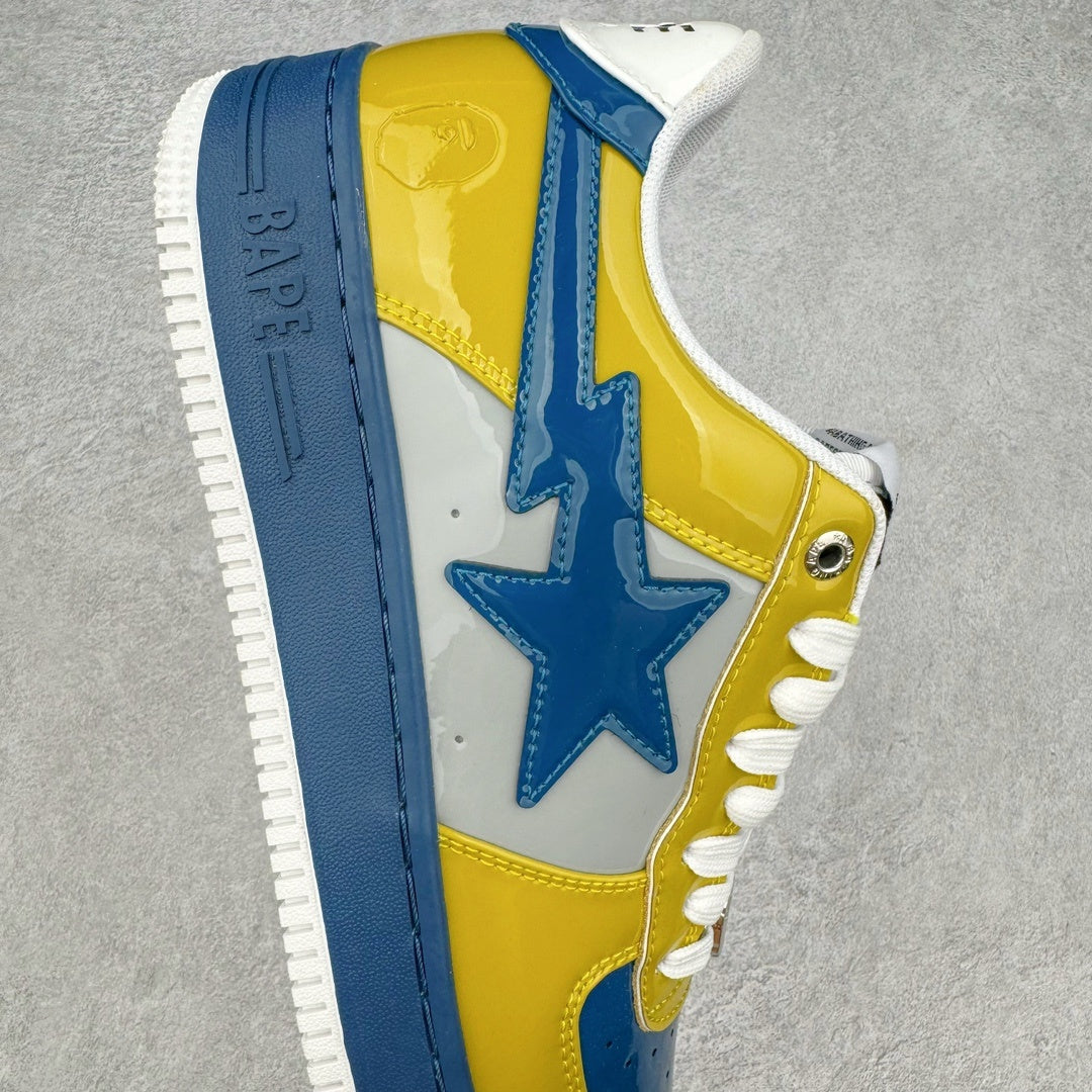 Bape STA Low Yellow/Blue/White