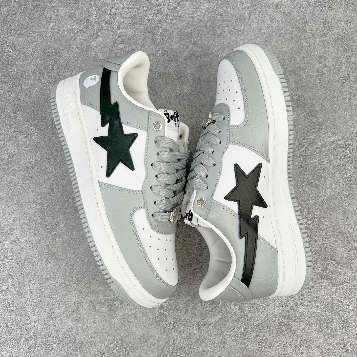 Bape STA Low Grey Black