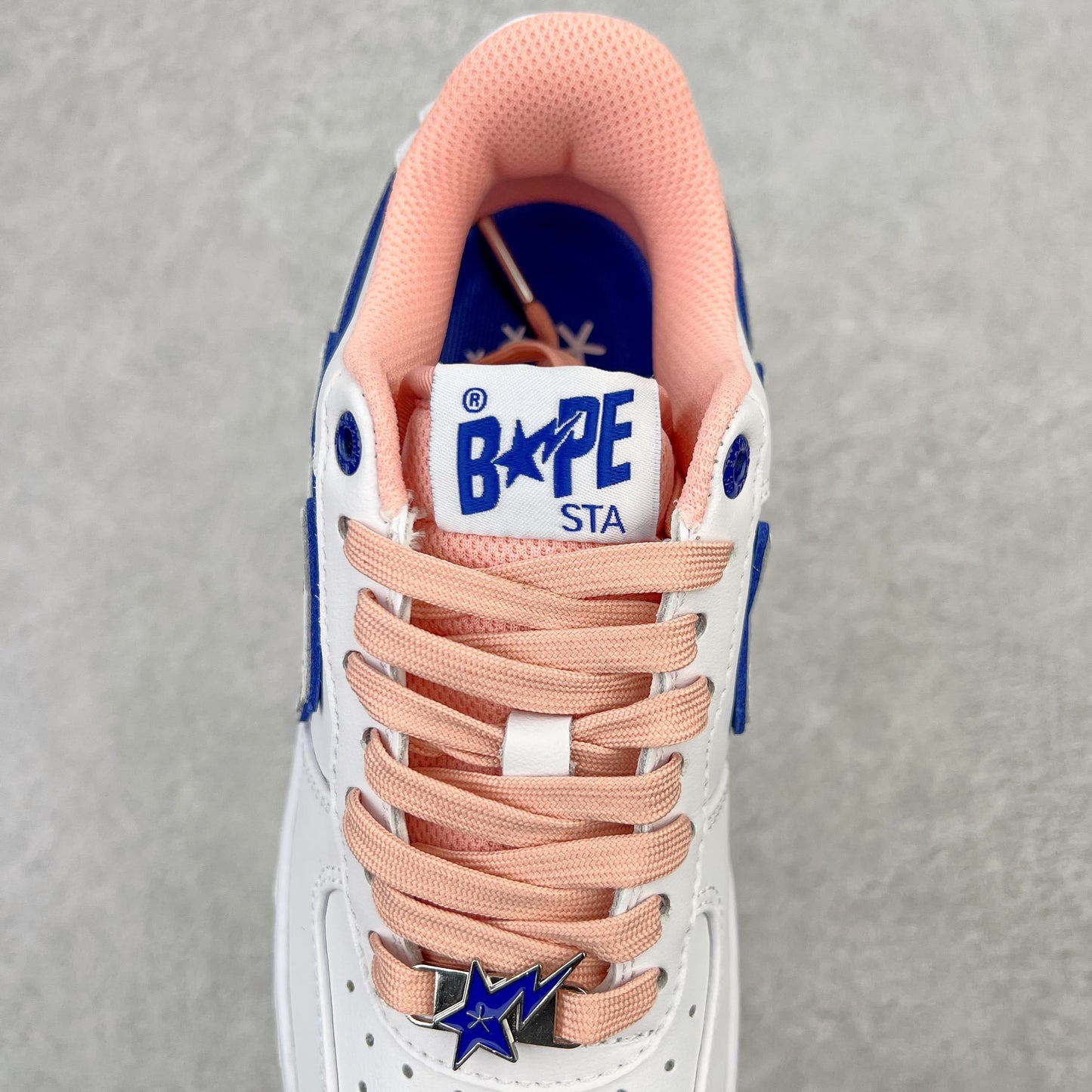 Bape STA Low BAPY White Pink