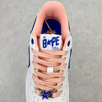 Bape STA Low BAPY White Pink