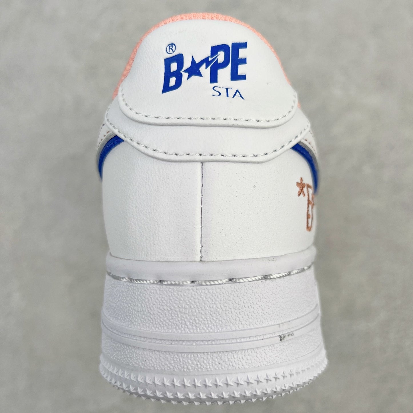 Bape STA Low BAPY White Pink