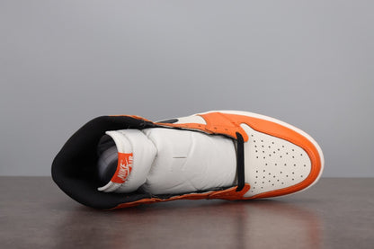 AJ1 High Obsidian Orange