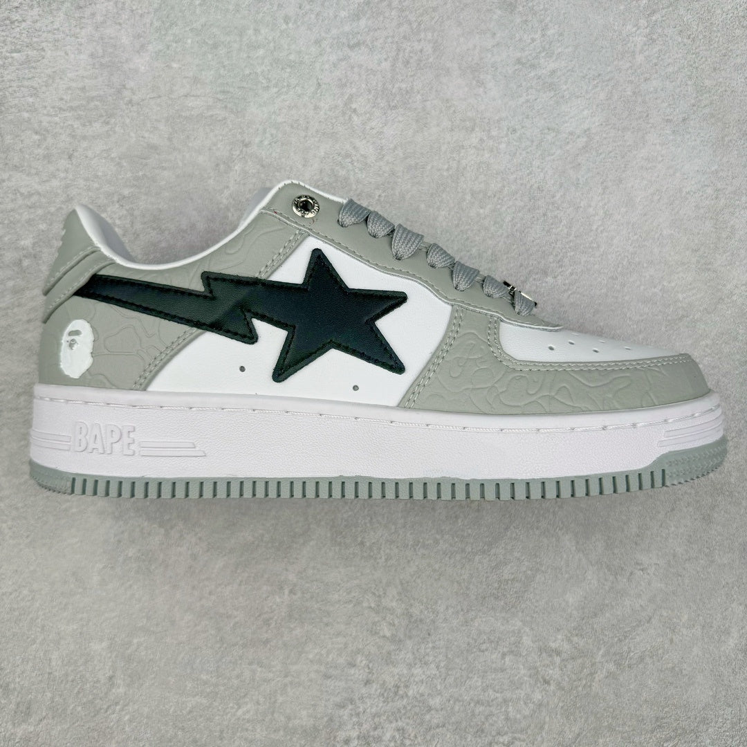 Bape STA Low Grey Black