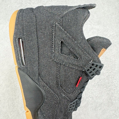 AJ4 Black Levis