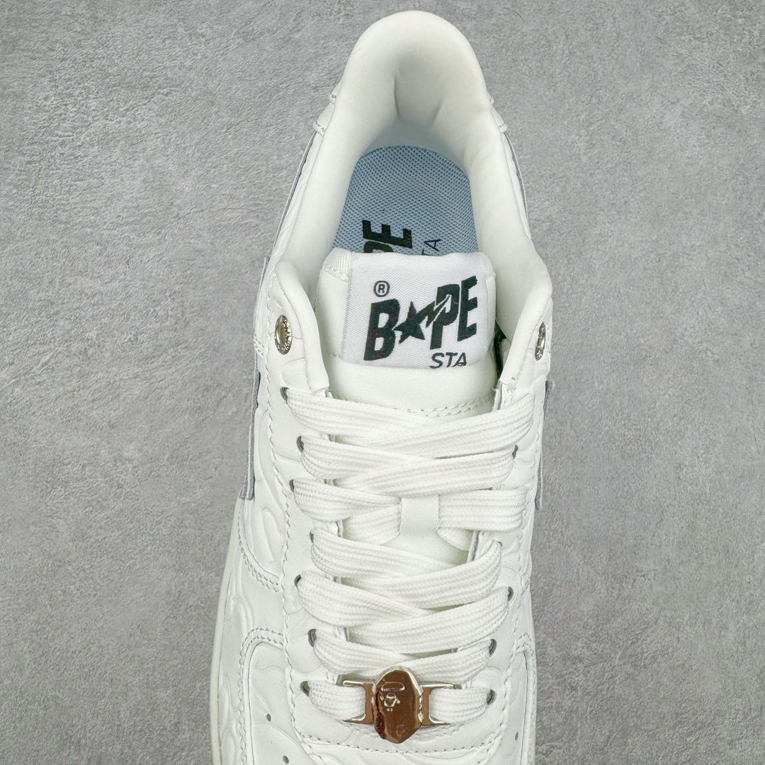 Bape STA Low White Grey