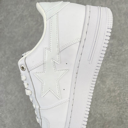 Bape STA Low White