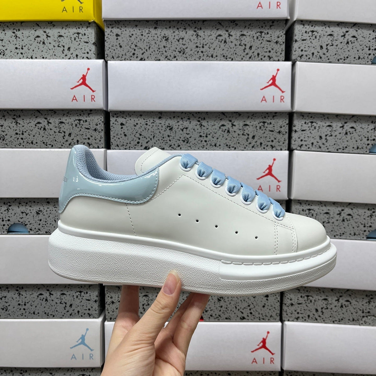 Alexander McQueen Light Blue