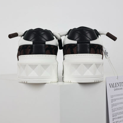 Valentino One Stud XL Brown/Black/White