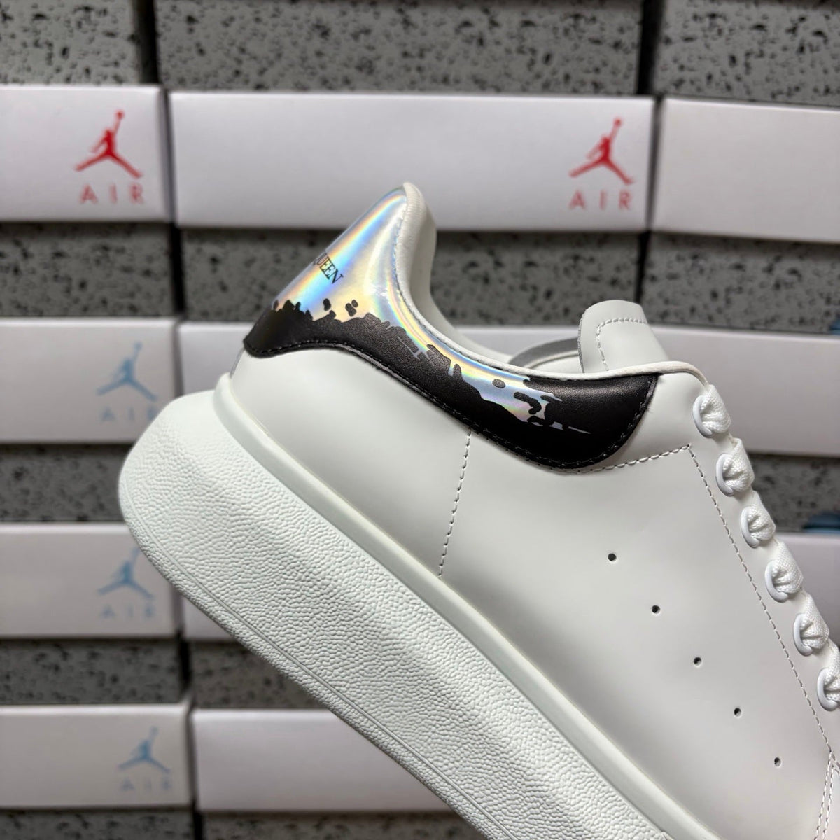 Alexander McQueen Multicolor Tinted Black