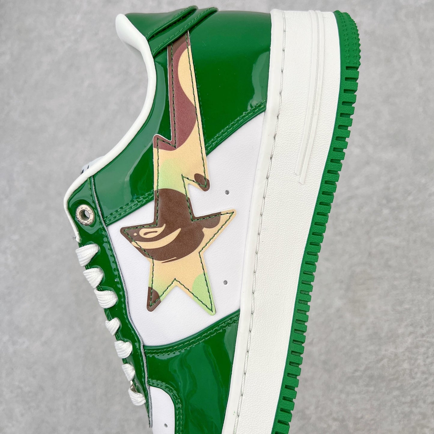 Bape STA Low Green/White