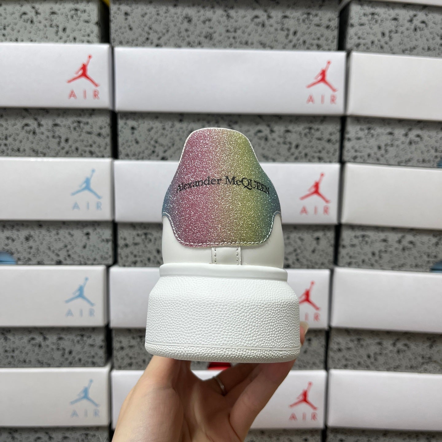 Alexander McQueen Brilliant Rainbow