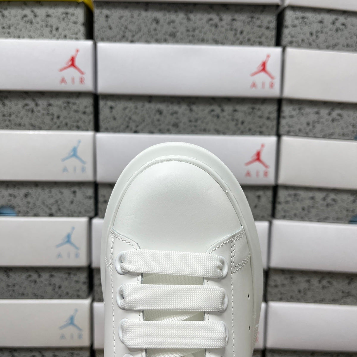 Alexander McQueen Low Gold White