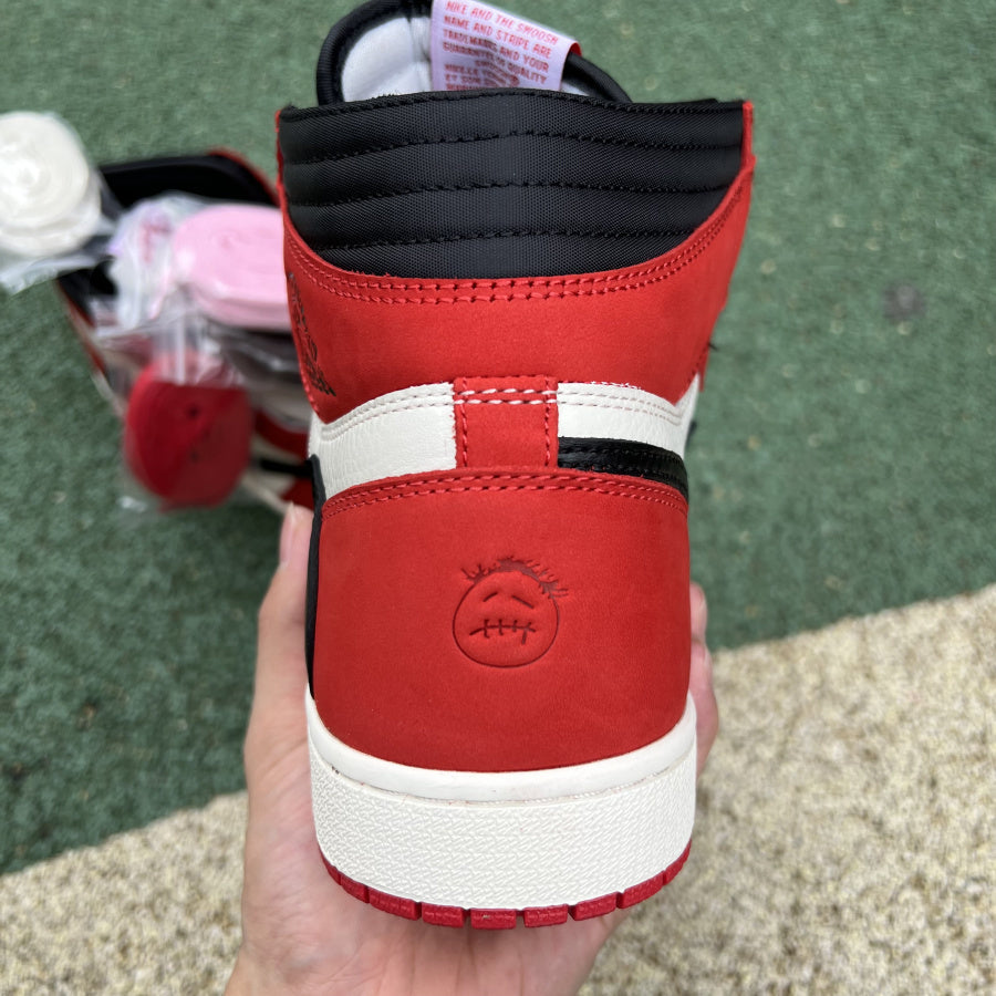 AJ1 High Wave Red