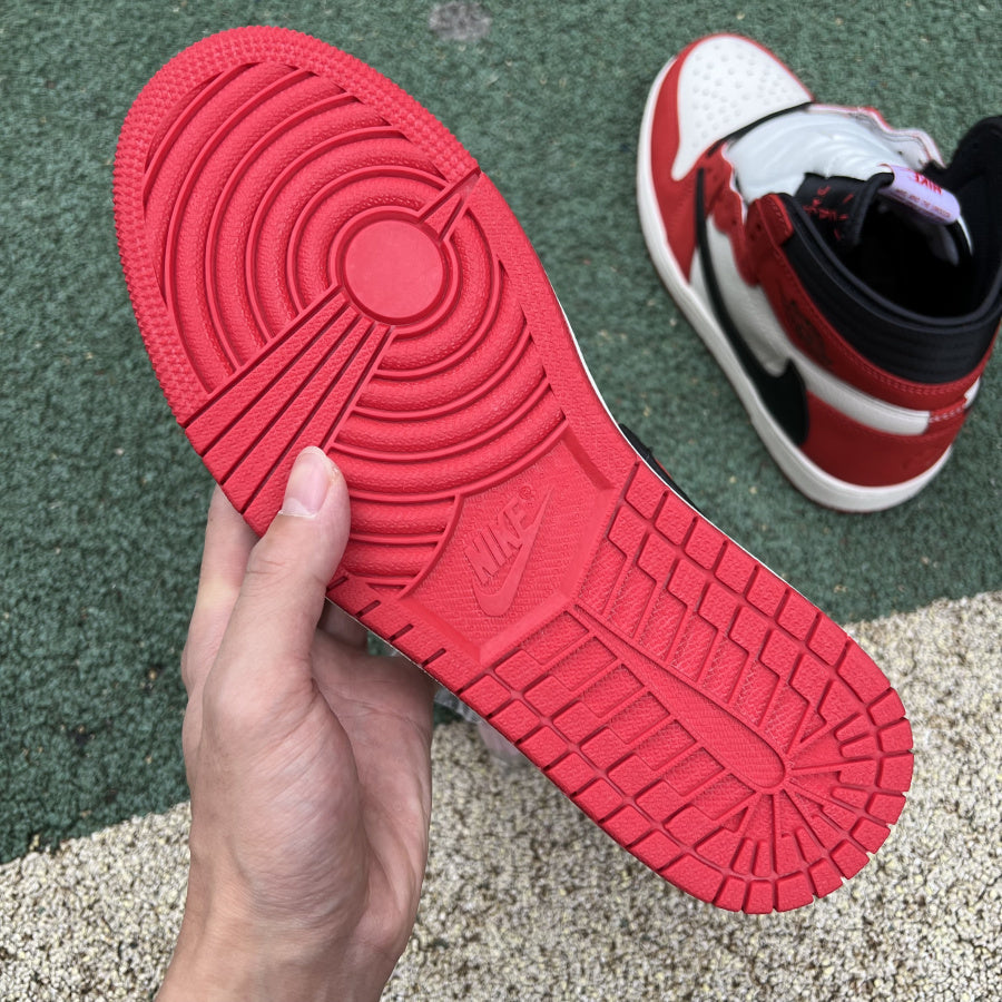 AJ1 High Wave Red