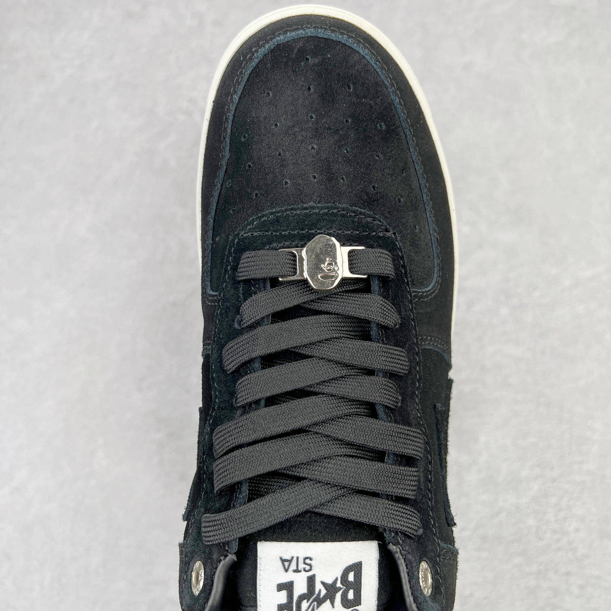 Bape STA Low Black Suede