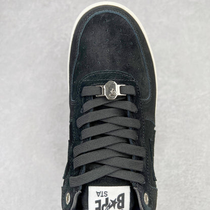 Bape STA Low Black Suede